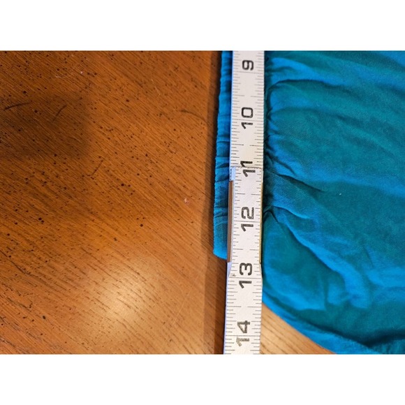 J for Justify Romper Size Medium Green Strapless Pompom hem - Picture 9 of 11